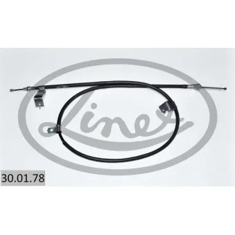 Tirette à câble, frein de stationnement LINEX 30.01.78