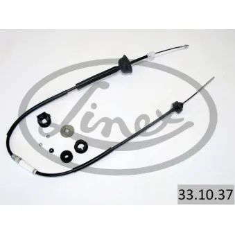 Tirette à câble, commande d'embrayage LINEX 33.10.37