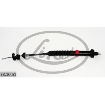 Tirette à câble, commande d'embrayage LINEX 33.10.51