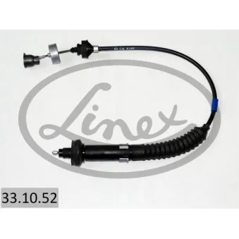 Tirette à câble, commande d'embrayage LINEX 33.10.52