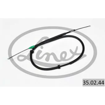 Tirette à câble, frein de stationnement LINEX 35.02.44