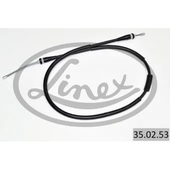 Tirette à câble, frein de stationnement LINEX 35.02.53