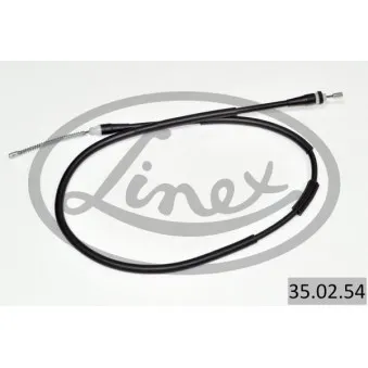Tirette à câble, frein de stationnement LINEX 35.02.54