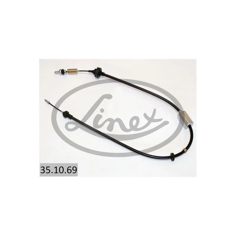 Tirette à câble, commande d'embrayage LINEX 35.10.69
