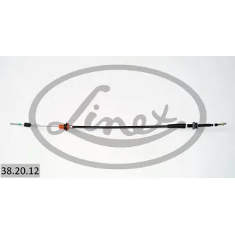 Câble d'accélération LINEX 38.20.12