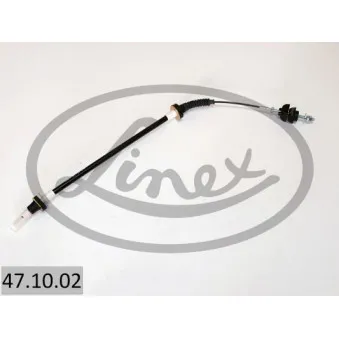 Tirette à câble, commande d'embrayage LINEX 47.10.02