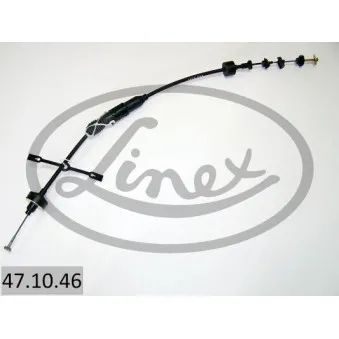 Tirette à câble, commande d'embrayage LINEX 47.10.46