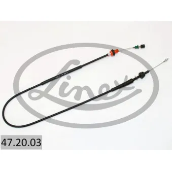 Câble d'accélération LINEX 47.20.03