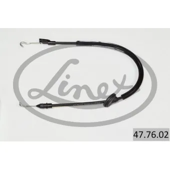 Tirette à câble, déverrouillage porte LINEX 47.76.02