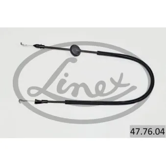 Tirette à câble, déverrouillage porte LINEX 47.76.04
