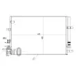 Condenseur, climatisation ABAKUS 002-016-0002 - Visuel 2