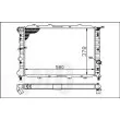 Radiateur, refroidissement du moteur ABAKUS 002-017-0001 - Visuel 3