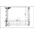 Radiateur, refroidissement du moteur ABAKUS 002-017-0003 - Visuel 3