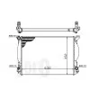 Radiateur, refroidissement du moteur ABAKUS 003-017-0013 - Visuel 3