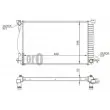 Radiateur, refroidissement du moteur ABAKUS 003-017-0015 - Visuel 3