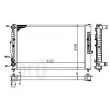 Radiateur, refroidissement du moteur ABAKUS 003-017-0019 - Visuel 3