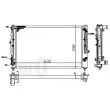 Radiateur, refroidissement du moteur ABAKUS 003-017-0020 - Visuel 3