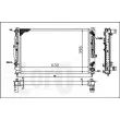 Radiateur, refroidissement du moteur ABAKUS 003-017-0026 - Visuel 3