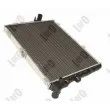 Radiateur, refroidissement du moteur ABAKUS 003-017-0027 - Visuel 1