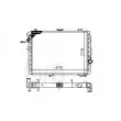 Radiateur, refroidissement du moteur ABAKUS 003-017-0027 - Visuel 3