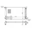 Radiateur, refroidissement du moteur ABAKUS 003-017-0039-B - Visuel 3