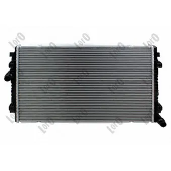Radiateur, refroidissement du moteur ABAKUS 003-017-0055