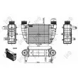 Intercooler, échangeur ABAKUS 003-018-0004 - Visuel 2