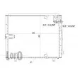 Condenseur, climatisation ABAKUS 004-016-0002 - Visuel 2