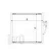 Condenseur, climatisation ABAKUS 004-016-0011 - Visuel 2