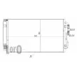 Condenseur, climatisation ABAKUS 004-016-0024 - Visuel 2