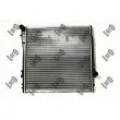 Radiateur, refroidissement du moteur ABAKUS 004-017-0009 - Visuel 2