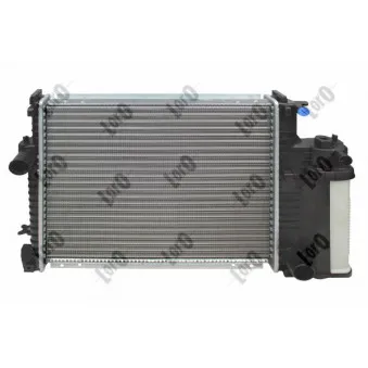 Radiateur, refroidissement du moteur ABAKUS 004-017-0016