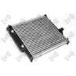 Radiateur, refroidissement du moteur ABAKUS 004-017-0026 - Visuel 2