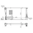 Radiateur, refroidissement du moteur ABAKUS 004-017-0035-B - Visuel 3