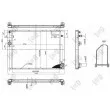 Radiateur, refroidissement du moteur ABAKUS 004-017-0038-B - Visuel 3
