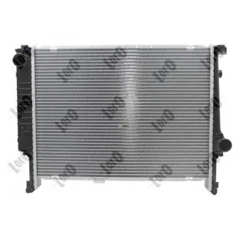 Radiateur, refroidissement du moteur ABAKUS 004-017-0043-B