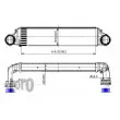 Intercooler, échangeur ABAKUS 004-018-0001 - Visuel 3