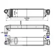 Intercooler, échangeur ABAKUS 004-018-0003 - Visuel 3