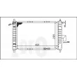 Radiateur, refroidissement du moteur ABAKUS 007-017-0003 - Visuel 3