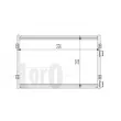 Condenseur, climatisation ABAKUS 008-016-0002 - Visuel 2