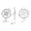 Ventilateur, refroidissement du moteur ABAKUS 009-014-0002 - Visuel 2