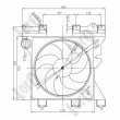Ventilateur, refroidissement du moteur ABAKUS 009-014-0010 - Visuel 3