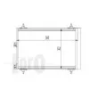 Condenseur, climatisation ABAKUS 009-016-0017 - Visuel 3