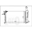 Radiateur, refroidissement du moteur ABAKUS 009-017-0001 - Visuel 3