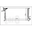 Radiateur, refroidissement du moteur ABAKUS 009-017-0003 - Visuel 3