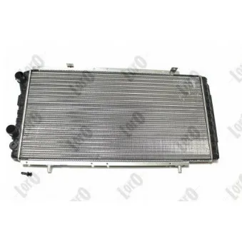 Radiateur, refroidissement du moteur ABAKUS 009-017-0006