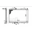 Radiateur, refroidissement du moteur ABAKUS 009-017-0015 - Visuel 3