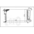 Radiateur, refroidissement du moteur ABAKUS 009-017-0019 - Visuel 3