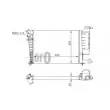 Radiateur, refroidissement du moteur ABAKUS 009-017-0022 - Visuel 3