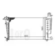 Radiateur, refroidissement du moteur ABAKUS 009-017-0023 - Visuel 3